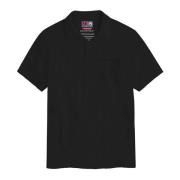 Zwarte T-shirts en Polos Collectie MC2 Saint Barth , Black , Heren