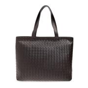 Grote shopper tas Bottega Veneta , Brown , Heren