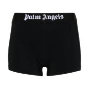 Shorts Palm Angels , Black , Dames