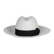 Hats Borsalino , White , Dames
