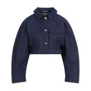 Navy Bruin Denim Obra Jack Jacquemus , Blue , Dames