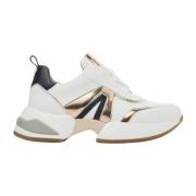 Trendy Marble Sneakers met Koperen Details Alexander Smith , Multicolo...