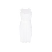 Midi Dresses Michael Kors , White , Dames