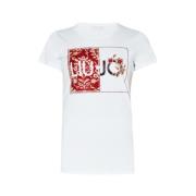 Klassieke T-shirt Liu Jo , White , Dames