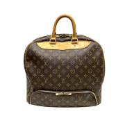 Pre-owned Cotton handbags Louis Vuitton Vintage , Brown , Dames