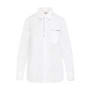 Katoenen Lily White Shirt Marni , White , Dames