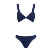 Navy Juno Bikini Hunza G , Blue , Dames