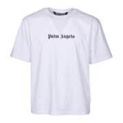T-Shirts Palm Angels , White , Heren