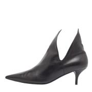 Pre-owned Leather heels Burberry Vintage , Black , Dames