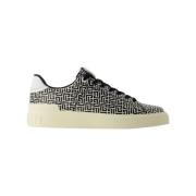 Pre-owned Leather sneakers Balmain Pre-owned , Multicolor , Heren