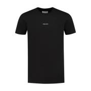 Logo T-shirt, Korte Mouw Pure Path , Black , Heren