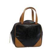 Pre-owned Canvas handbags Yves Saint Laurent Vintage , Black , Dames