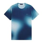 T-Shirts Fred Perry , Blue , Heren