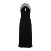 Mouwloze Kantjurk in Zwart Givenchy , Black , Dames