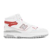 Wit Rood 650 Sneakers New Balance , Multicolor , Heren