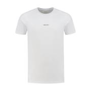 Logo T-shirt, Korte Mouw Pure Path , White , Heren