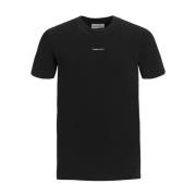 Korte Mouw T-shirt Pure Path , Black , Heren
