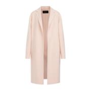 Single-Breasted Coats Fabiana Filippi , Pink , Dames