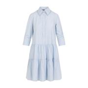 Shirt Dresses Fabiana Filippi , Blue , Dames