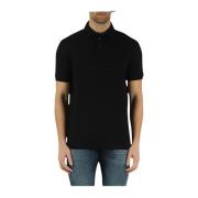 Polo Shirts Emporio Armani , Black , Heren