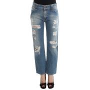 Straight Jeans John Galliano , Blue , Dames