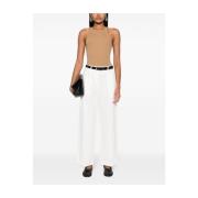 Trousers TotêMe , White , Dames