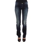 Slim-fit Jeans Costume National , Blue , Dames