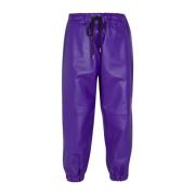 Trousers VON Dutch , Purple , Heren