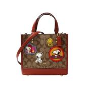 Pre-owned Cotton totes Coach Pre-owned , Brown , Dames