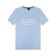 Sport Performance Jersey Tee VON Dutch , Blue , Heren