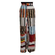 Wide Trousers Dolce & Gabbana , Multicolor , Dames