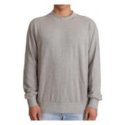 Round-neck Knitwear Dolce & Gabbana , Gray , Heren