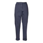 Trousers Peserico , Blue , Dames