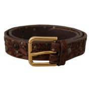 Belts Dolce & Gabbana , Brown , Unisex