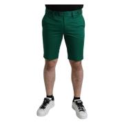 Casual Shorts Dolce & Gabbana , Green , Heren