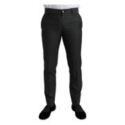 Suit Trousers Dolce & Gabbana , Gray , Heren