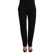 Straight Trousers Dolce & Gabbana , Black , Dames