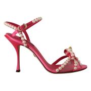 High Heel Sandals Dolce & Gabbana , Pink , Dames