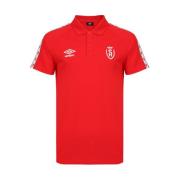 Replica Katoenen Polo Shirt Umbro , Red , Heren