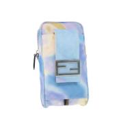 Pre-owned Canvas fendi-bags Fendi Vintage , Blue , Dames