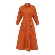 Sibari jurk Max Mara , Orange , Dames