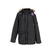 Pre-owned Polyester outerwear Tommy Hilfiger Pre-owned , Black , Dames