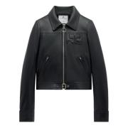 Leather Jackets Courrèges , Black , Dames