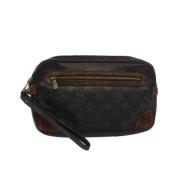 Pre-owned Canvas louis-vuitton-bags Louis Vuitton Vintage , Brown , Da...