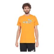 T-Shirts Puma , Orange , Heren