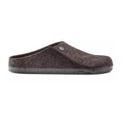 Zermatt Rivet Heren Wol Pantoffel Birkenstock , Brown , Heren