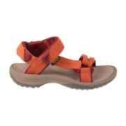 Flat Sandals Teva , Orange , Dames