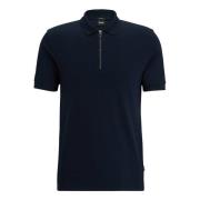 Polo Shirts Hugo Boss , Blue , Heren