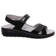 Flat Sandals Rohde , Black , Dames