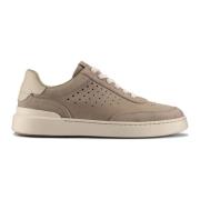 Comfort Loop Heren Sneaker - Grijs Clarks , Gray , Heren